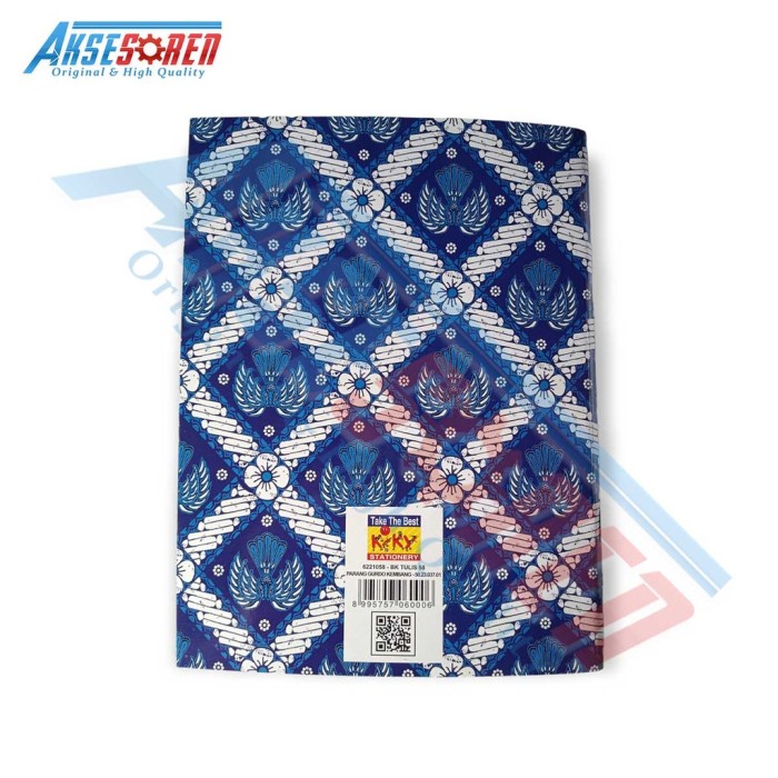

Buku Tulis Sekolah Kiky 58 Lembar Berwarna 1 Pak - A5 Write Book Kiki