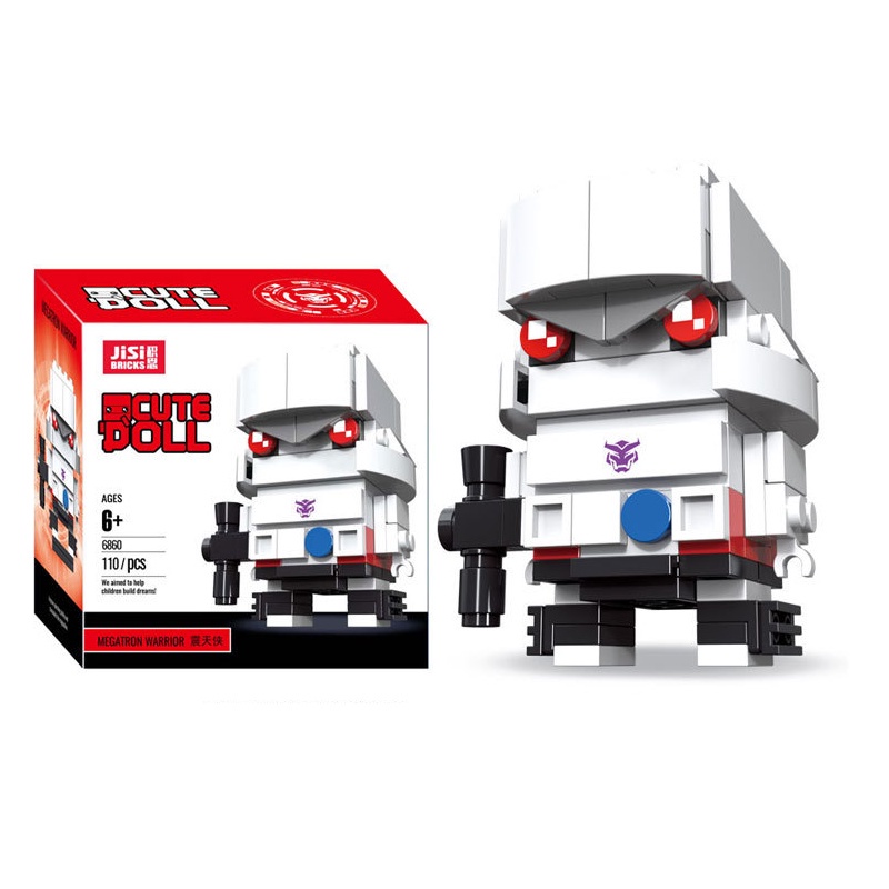 Hasbro Transformer Autobot Optimus Prime Megatron Headz Figure Action Figure Mini