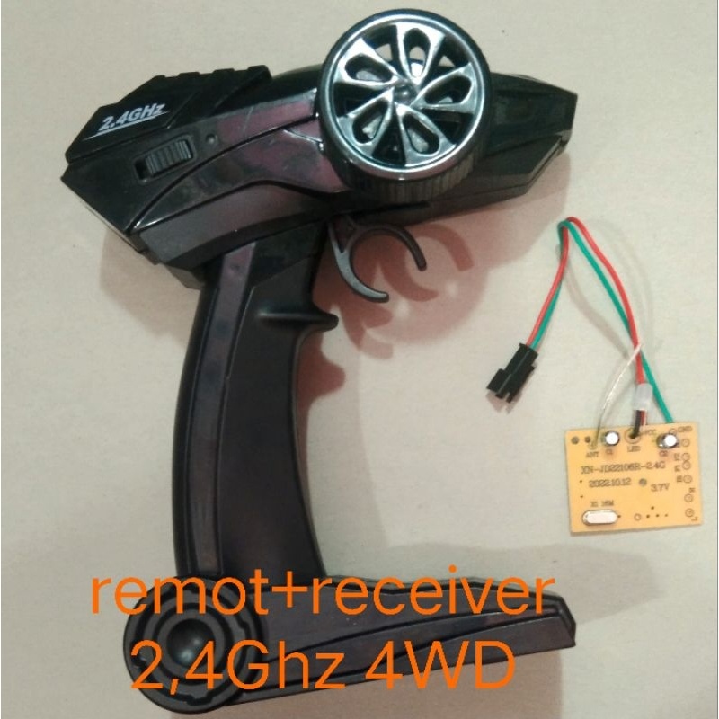 Promo Part Rc Rock Crawler Herocar Remote Receiver 4Wd + Pcb Board 4 Chanel 2,4 Ghz