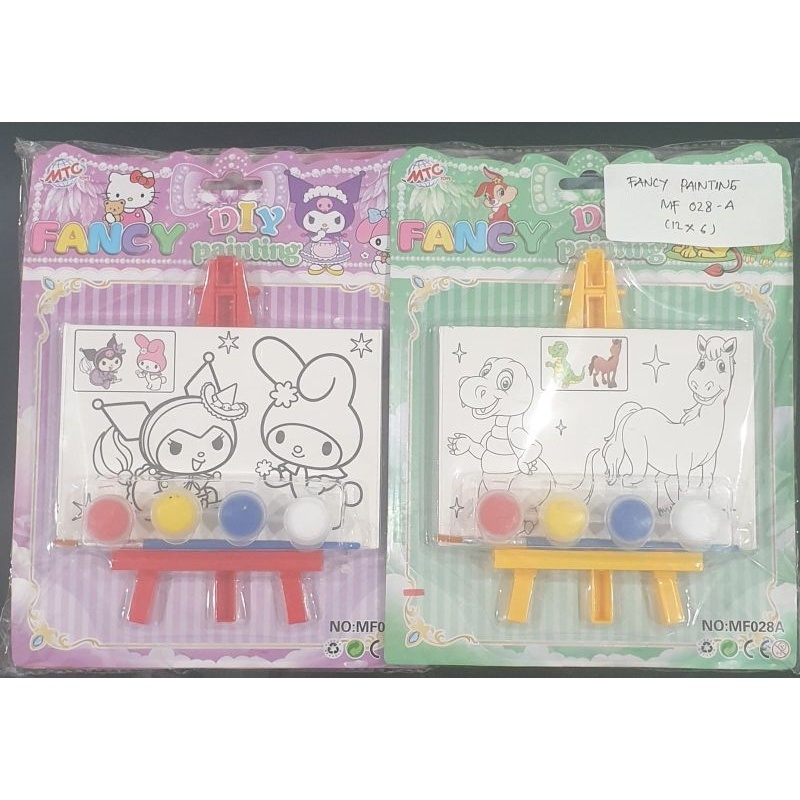 Gratis Ongkir Mainan Edukasi Papan Lukis Set Melukis Anak Dengan Stand Easel Mewarnai Cat Air