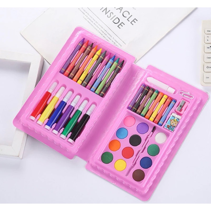 

Rekomendasi Terbaik !! Art 42Pcs / Crayon Lukis Anak 42Pcs / Set Pensil Warna Anak