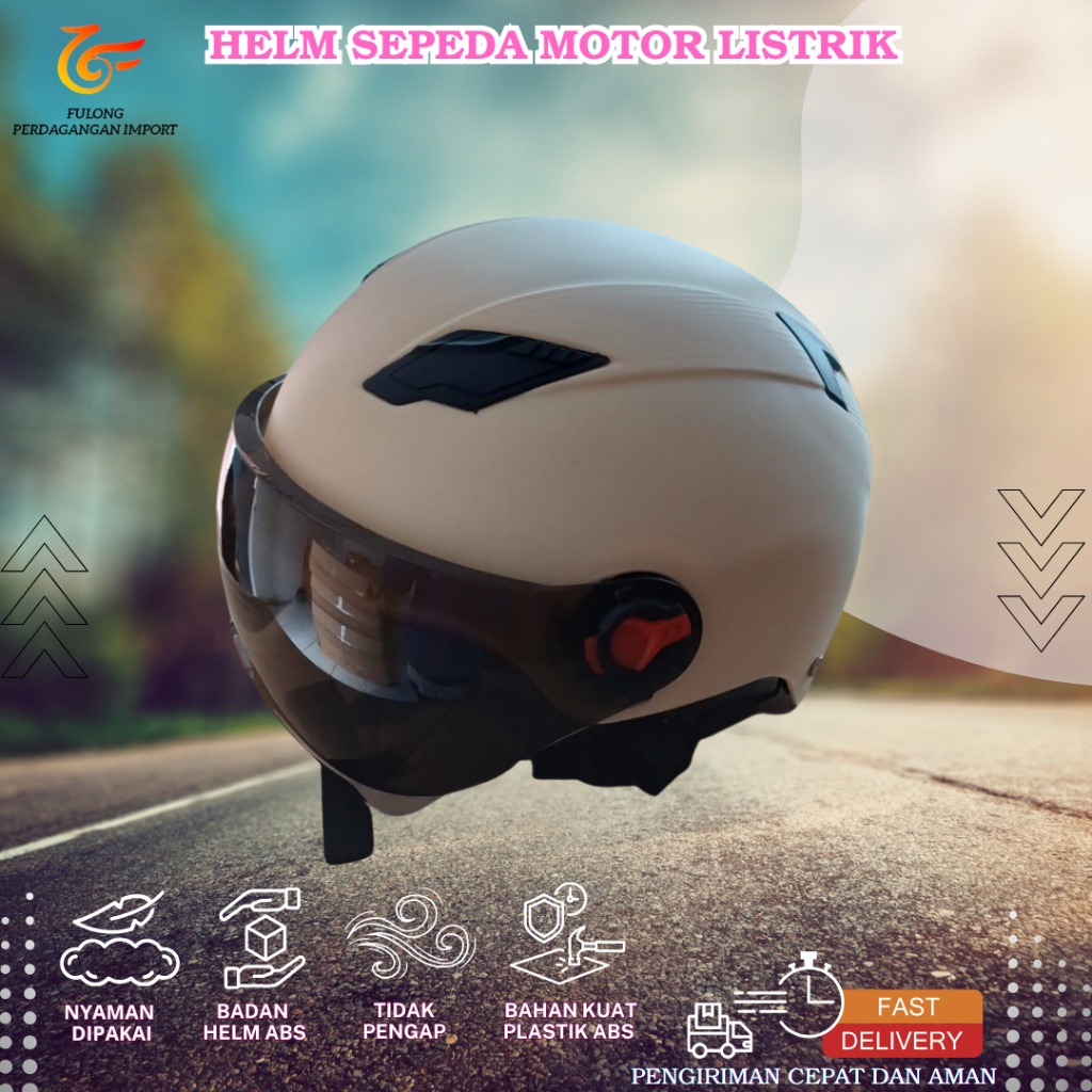 Promo Super Helm Sepeda Listrik Dewasa Pria Wanita