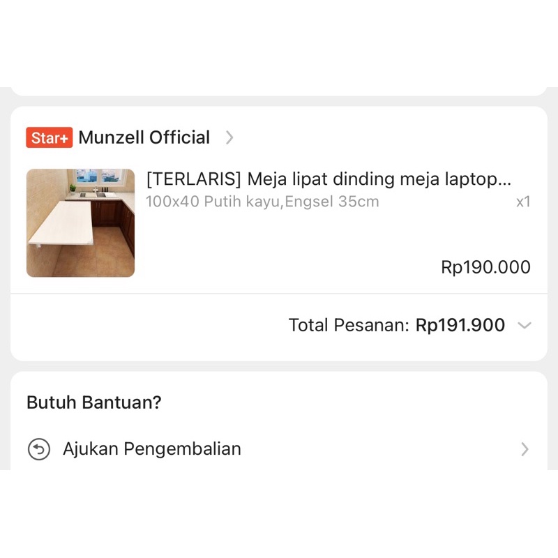 Rekomendasi Terbaik  Preloved Meja Lipat Belajar Meja Lipat Rias Ukuran 100X40