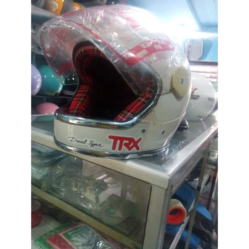 Gratis Ongkir Helm Trx Cakil Jadul