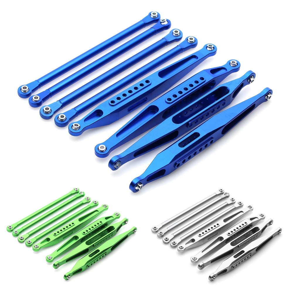 KYOMA Metal Upper and Lower Chassis Link Set for Losi LMT 4WD Solid Axle Monster Truck 1/8 RC Car Up