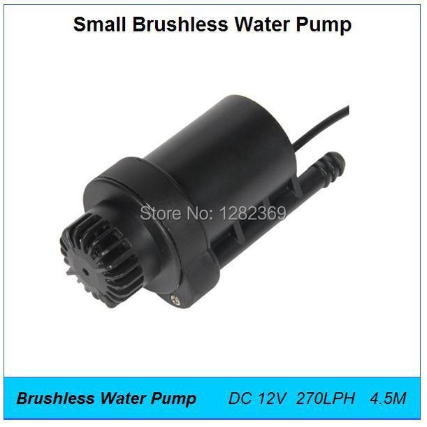 VAMI Hot DC12V 3-13W 270LPH 4.5M Mini Electric Water Pump Travel Shower Motor Homes Pumps