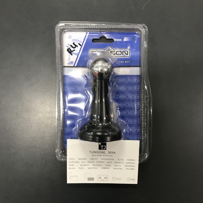 Door Stopper Magnet Dekson MDS-DKS189 Matt Black / Door Stopper