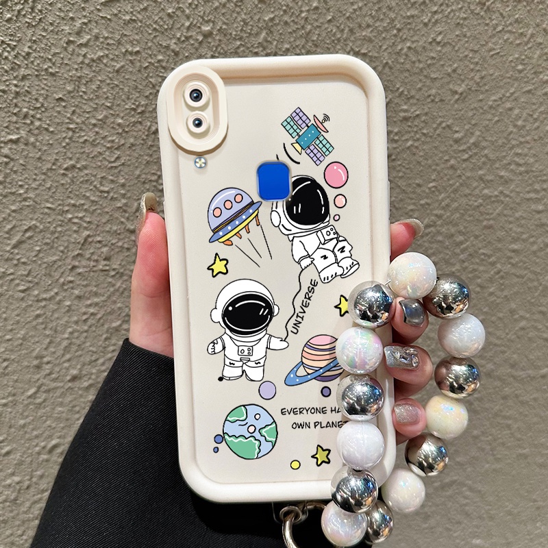 Casing Hp Untuk VIVO Y95 Y93 Y93s Y91 Y91i Y91C Y90 Y1s Y81 Y81i Y81s Y83 Case NASA Softcase Gelang 