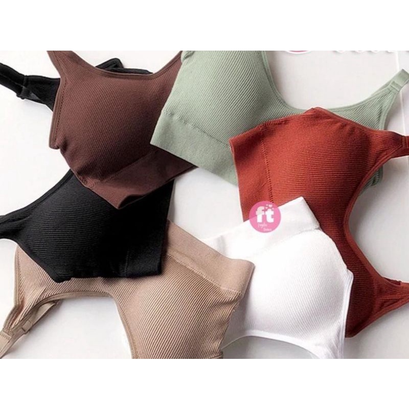 Awet Bra Bralette Sport Miniset Bh Olahraga
