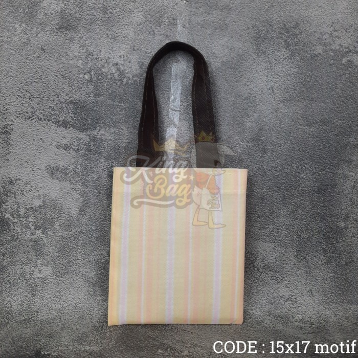 

Flashshow 15 x 17) Totebag / Goodiebag Motif Model Prepet Ukuran Kecil