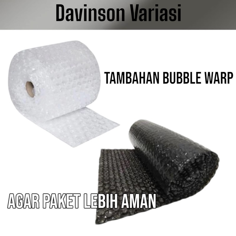 

Tambahan Packing Bubble Warp agar paket lebih aman