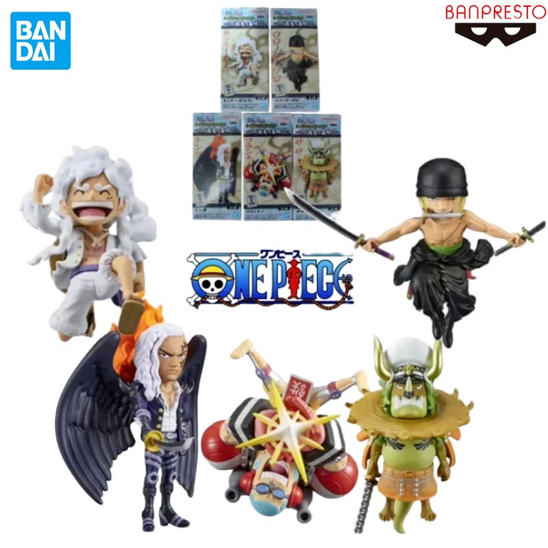 TAOCO Original Genuine BANPRESTO One Piece WCF Wano Country Onigashima Vo.11 Luffy Zoro King Franky 