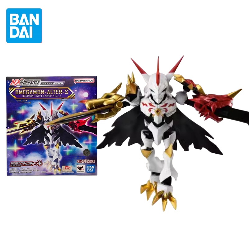 TAOCO Original Digimon Adventure Anime Figure NXEDGE STYLE Omegamon Alter-S Action Figure Toys for K