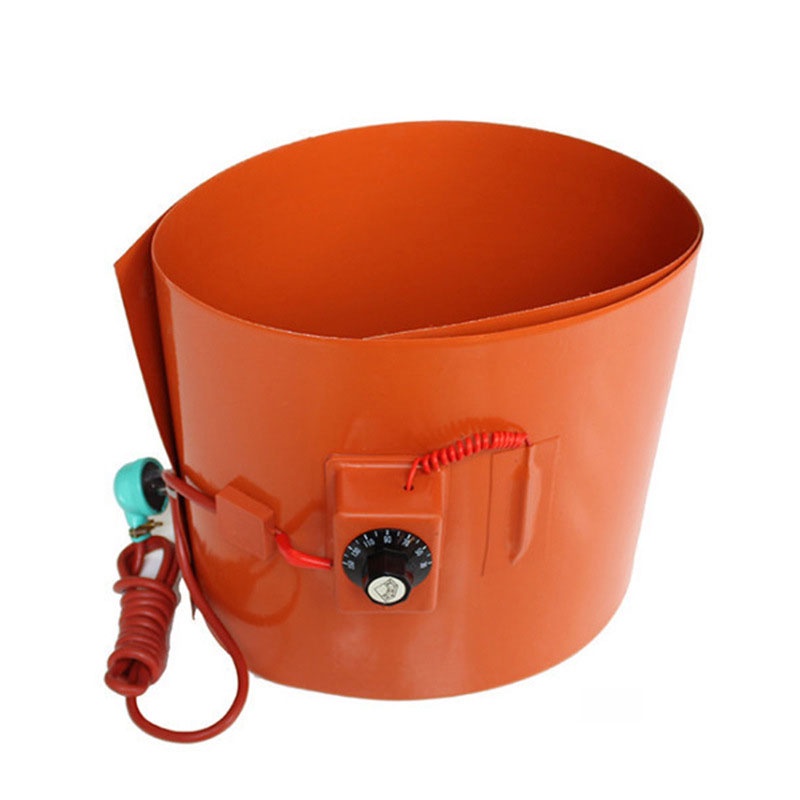 DIYQU 200-liter oil drum heating with silicone heating with silicone rubber heating strip 1740x250mm