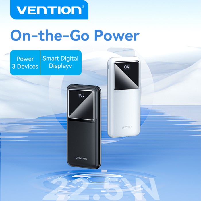 KODE D Parcel Gadget Vention Powerbank TWS Kabel Charger Android iPhone MFI