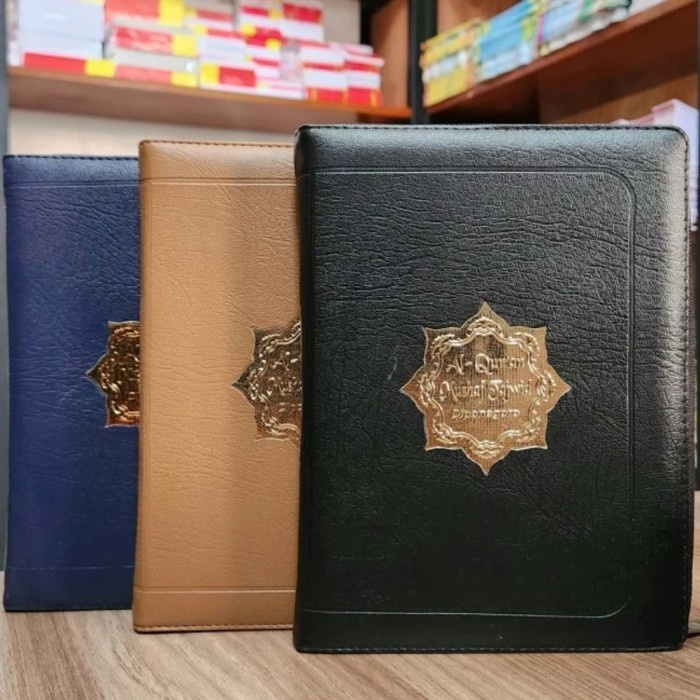 ALQURAN MUSHAF TAJWID KHOT UTSMANI UK A5, AL QURAN TAJWID RESLETING KODE 985