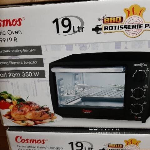 OVEN COSMOS CO9919R, OVEN TOASTER COSMOS, OVEN LISTRIK