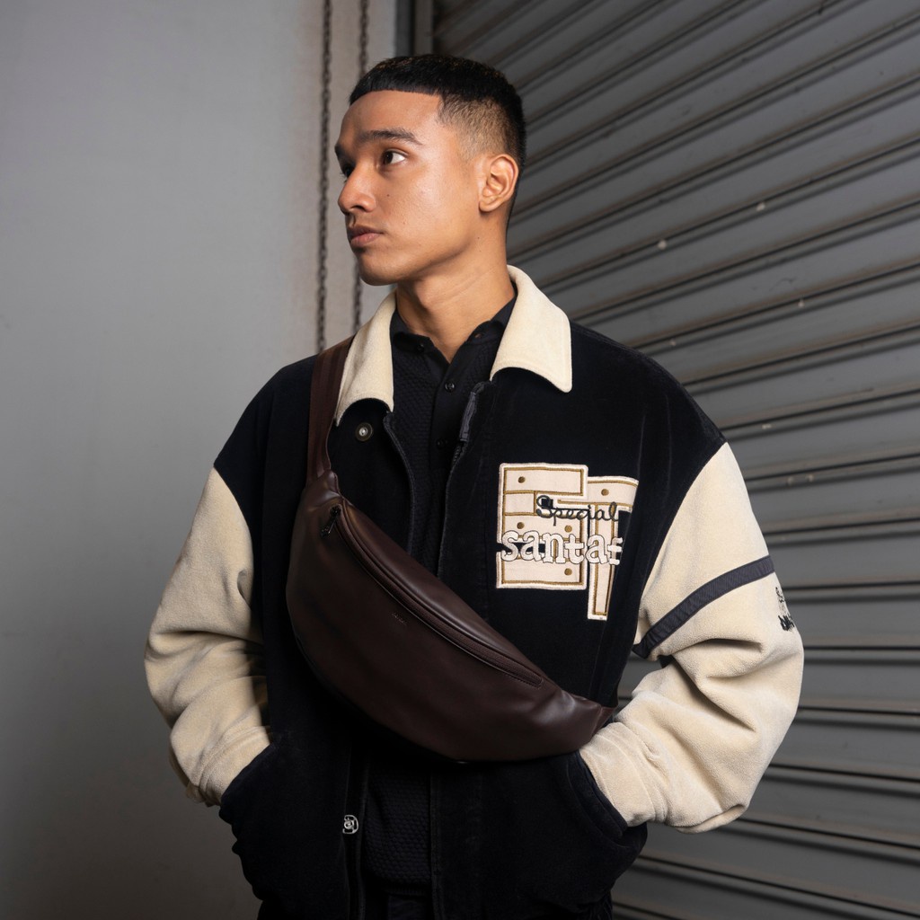 BIG PROMO NORDEN - ADLER WAISTBAG - Tas Selempang Kulit Pria - Men Waistbag - Tas Bahu Cowok Premium