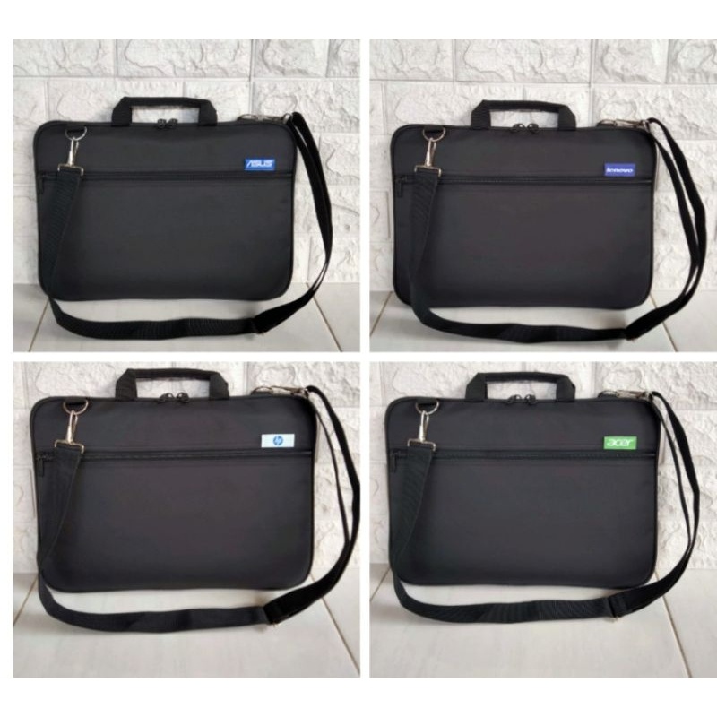 PROMO TERBARU Tas Laptop 14 inchi Asus. Lenovo. Hp. Acer. DELL. dan polos(tanpa merk) + Tali panjang