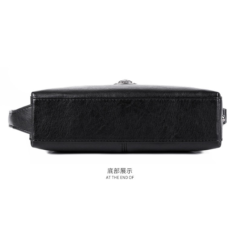 BESTPROMO Tas Tangan Clutch Dompet Pria Elegan Import Dompet Tangan Mewah Cowok Ruang Uang Besar