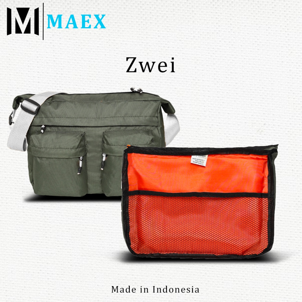 NEW Tas Selempang Maex Zwei Tas Selempang kerja Tas Selempang Pria Wanita Tas Selempang Besar Tas