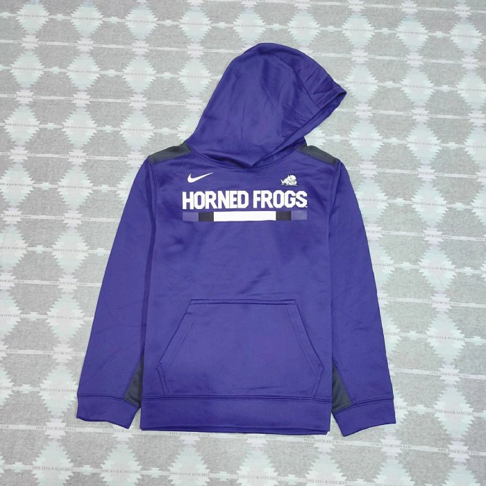 Hoodie Anak Nike Horned Frogs Therma fit Colorblock Original