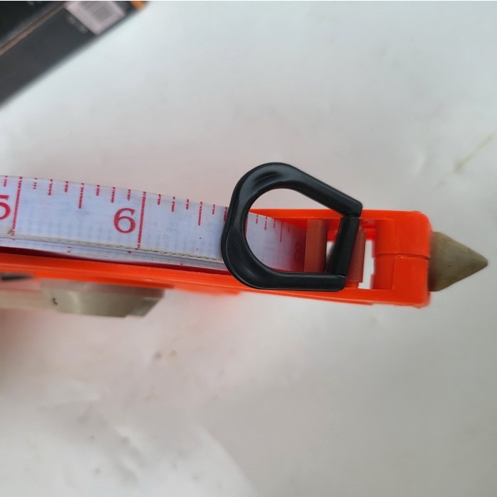 Meteran Rol Tancap Fiber 50M 100M WILMER Meteran KAIN Tanah Gulung - Bev