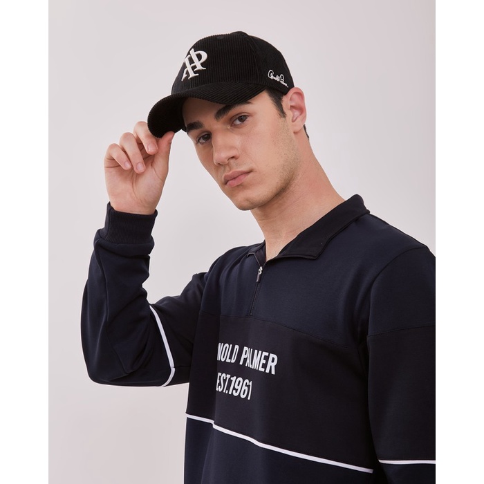 ARNOLD PALMER TOPI CASUAL HITAM PRIA - P-DCIR25-B9