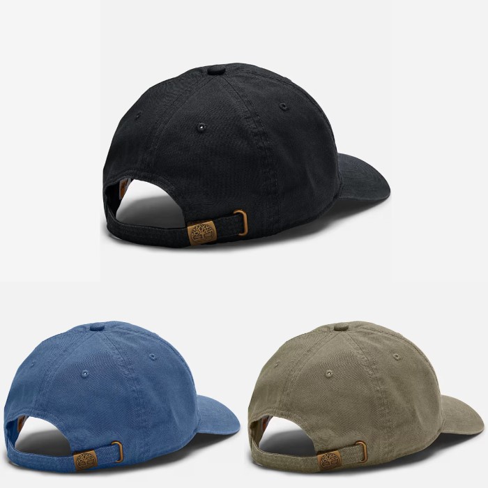 Topi Timberland Soundview Cotton Canvas Baseball Cap Original Unisex