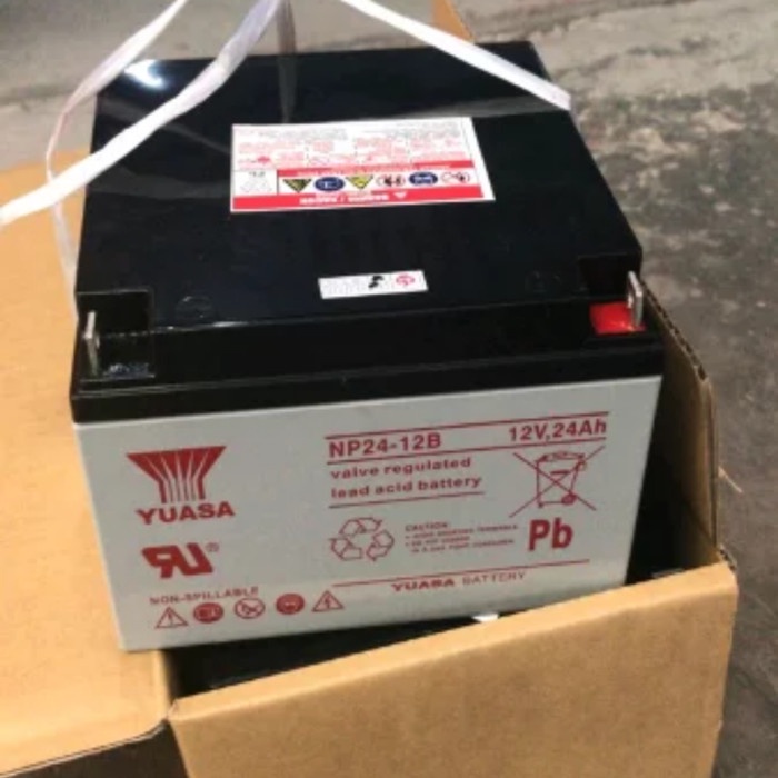 12V 24AH VRLA BATTERY YUASA KODE 75
