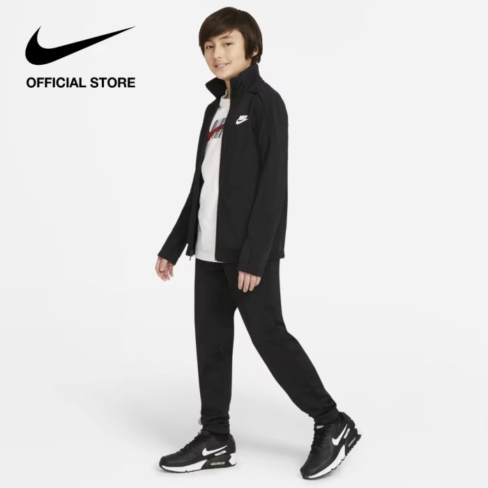 Nike Kids' Sportswear Futura Poly Cuff Tracksuit - L