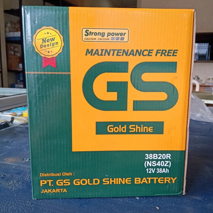 BEBAS ONGKIR - Aki Avanza/Aki Xenia/GS Gold Shine MF NS40Z/ GS NS 40Z/GS NS 40 Z
