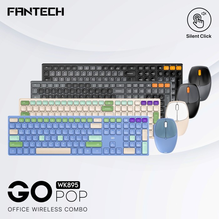 Keyboard Mouse Wireless Fantech WK 895 FANTECH wk 895