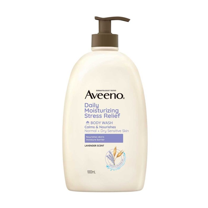 Aveeno body wash daily moisturizing stress relief 1L