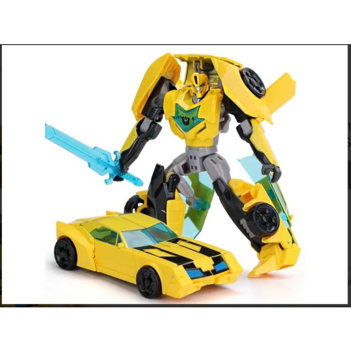 Mainan Robot BumbleBee Transformers Robots in Disguise Warrior Class