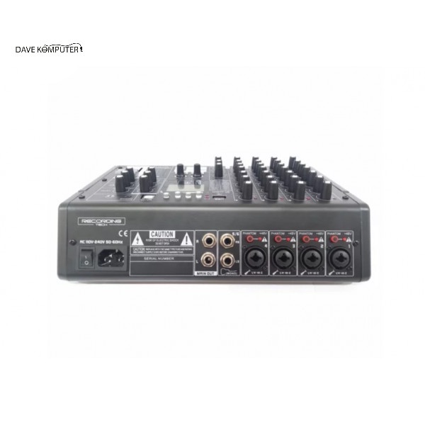 RECORDING TECH PRO RTX6 RTX-6 PRO-RTX6 USB AUDIO ANALOG MIXER