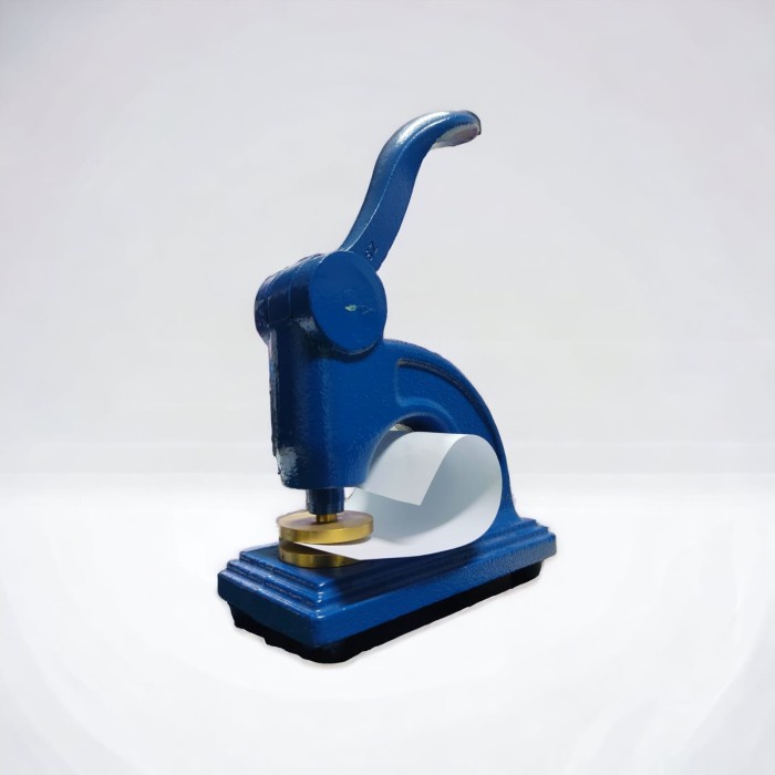 

CETAK STEMPEL EMBOSS PORTABLE DIA 3,8 CM NEW