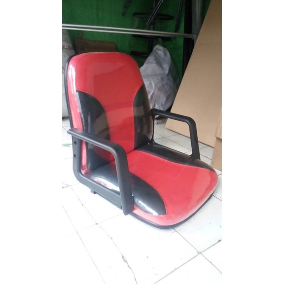 Promo Ps Kursi Lesehan Biasa Gaming, Warnet, Komputer, Merah Hitam