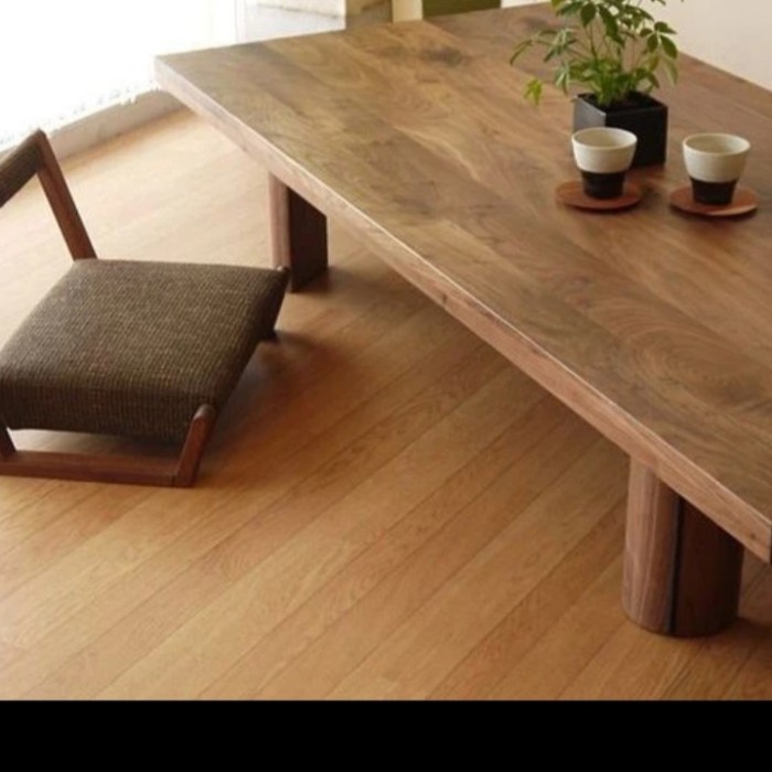 Promo Meja Lesehan Jepang 4Kursi