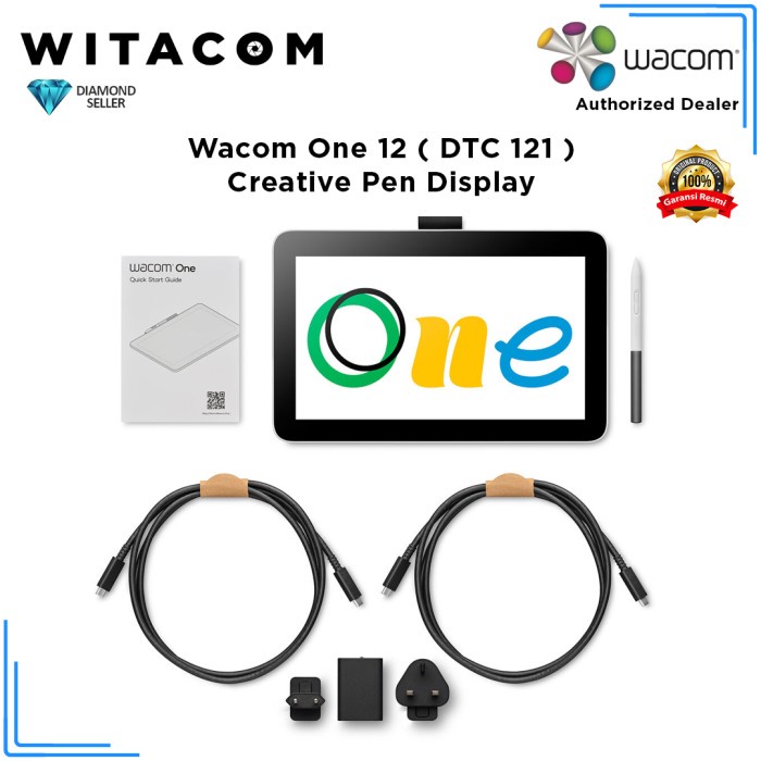 Wacom One 12 / Wacom One DTC121 Creative Pen Display - Original