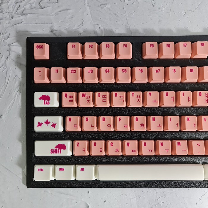 KeyKraft Keycaps Maple Keycap Set ( Korean Legends ) Hangul