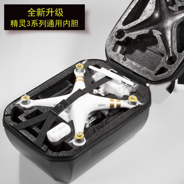 Tas Ransel Backpack Hardcase Drone Dji Phantom 4 3 Pro Waterproof