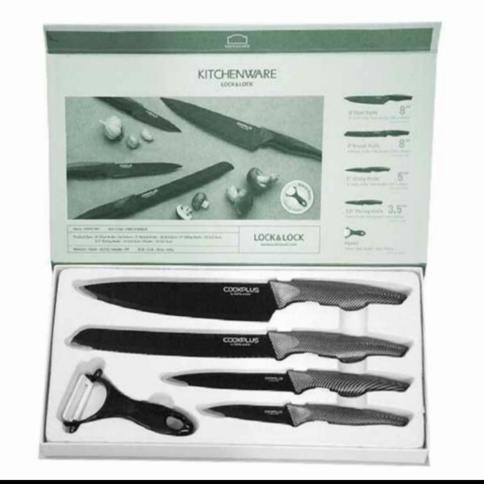 LOCK N LOCK PISAU SET 5 PCS LOCK&LOCK KNIFE ORIGINAL