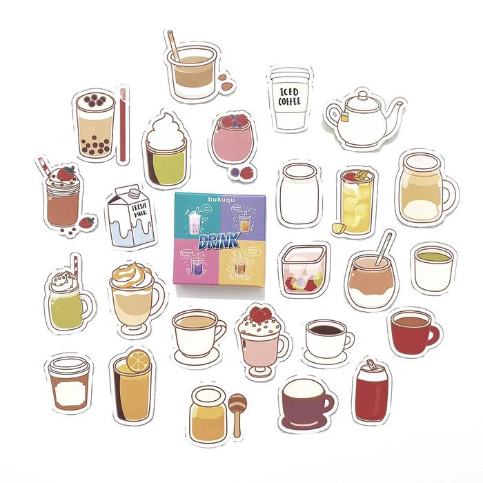 

Stiker Journal Drink By Bukuqu