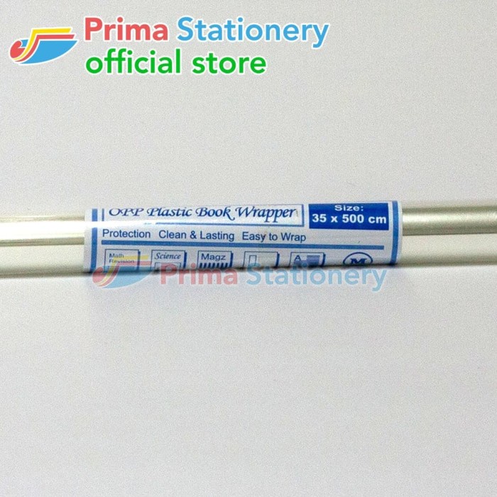 

Master Sampul Opp 35X500Cm - Plastik Book Cover - 1 Rol
