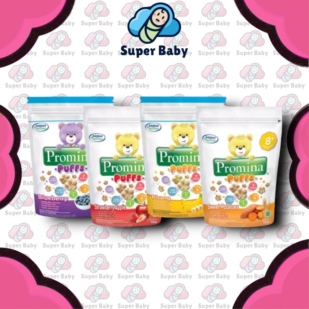 SNACK CEMILAN BAYI PROMINA PUFFS 8 BULAN+ 15gr