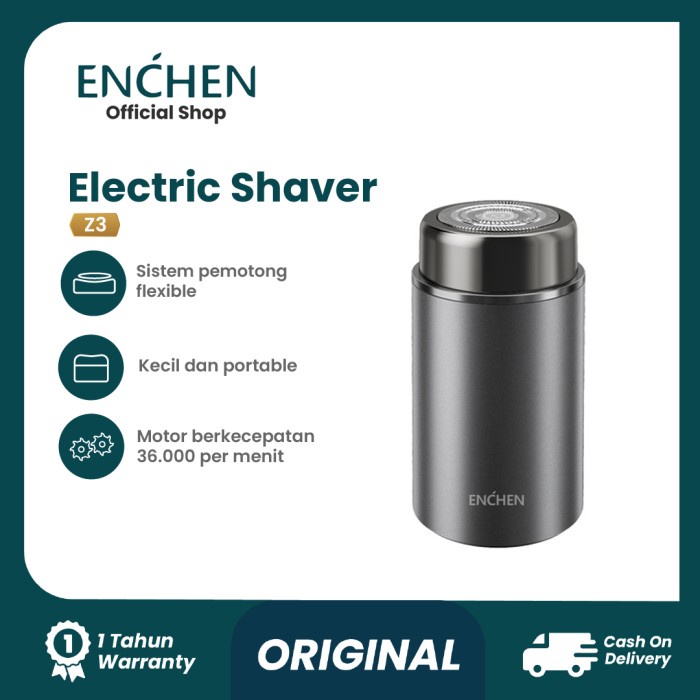 enchen z3 mini shaver paduan alat cukur kumis elektrik [kualitas terbaik]