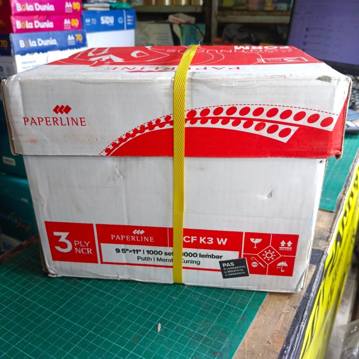 

Hot Sale! Kertas Komputer Continuous Form 3Ply 9,5X11 Paperline