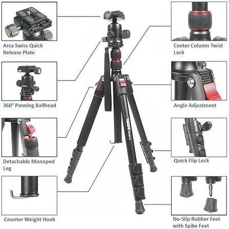 terbaru  tripod takara rover 66 / takara rover66 / takara rover 66 tripod monopod camera ready