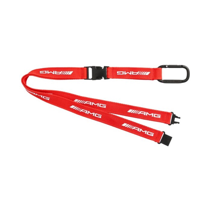 

AMG lanyard red, 100% polyester B66959266 Original Kode 143